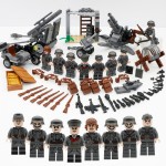 Military Figure Swat Team Army Germany soldiers Weapons German guns Mini ww2 modern Building Blocks Compatible Legoed Bricks Toy