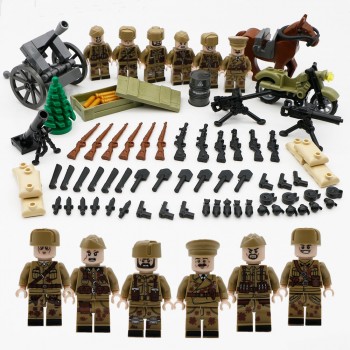 Military Figure Swat Team Army Germany soldiers Weapons German guns Mini ww2 modern Building Blocks Compatible Legoed Bricks Toy