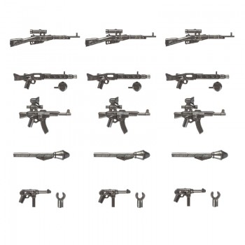 Military Figure Swat Team Army Germany soldiers Weapons German guns Mini ww2 modern Building Blocks Compatible Legoed Bricks Toy