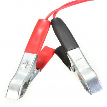 Auxiliary Socket Cigarette Lighter Clip On Crocodile Leisure Battery Jump Cable Clips 12V