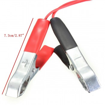 Auxiliary Socket Cigarette Lighter Clip On Crocodile Leisure Battery Jump Cable Clips 12V