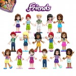 Fairy Tale Princess Girl Maleficent Building Olivia Stephanie Mia Blocks Model Friends Children Toys Compatible Legoing Friends