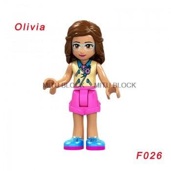 Fairy Tale Princess Girl Maleficent Building Olivia Stephanie Mia Blocks Model Friends Children Toys Compatible Legoing Friends