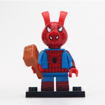 Single Sale Legoingly Gwen Stacy Ghost Spider Spider-Ham Prowler Ultimate Spider-Man Into the Spider-Verse Bricks Children Toys
