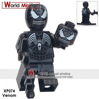 Single Sale Legoingly Gwen Stacy Ghost Spider Spider-Ham Prowler Ultimate Spider-Man Into the Spider-Verse Bricks Children Toys
