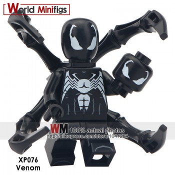 Single Sale Legoingly Gwen Stacy Ghost Spider Spider-Ham Prowler Ultimate Spider-Man Into the Spider-Verse Bricks Children Toys