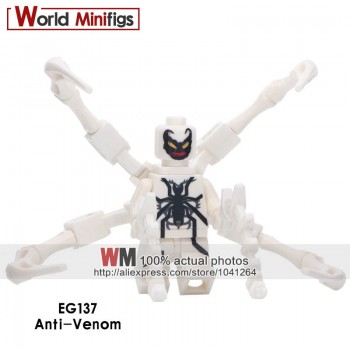 Single Sale Legoingly Gwen Stacy Ghost Spider Spider-Ham Prowler Ultimate Spider-Man Into the Spider-Verse Bricks Children Toys