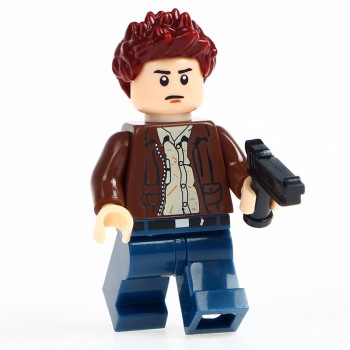 Legoingly Single Sale Battle Royale Sand Halo Spartan Solider With Weapon War Game Action Figures Building Blocks Children Toys