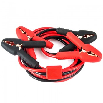 4m Car Auto Emergency Battery Booster Cord Copper Cable with Clip Clamp Charging Booster Cable Car Battery Jumper Wire  New