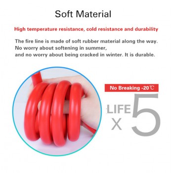 4m Car Auto Emergency Battery Booster Cord Copper Cable with Clip Clamp Charging Booster Cable Car Battery Jumper Wire  New