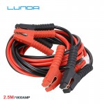 LUNDA Jumper Battery Cables 2M 500AMP 1000AMP 2.5M 1800AMP Booster Cable Emergency for Car VanTruck Terminals Jump Starter Leads