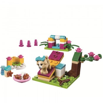 Friends Series Houses Animals Emma/Mia Cat Play Pet House Building Blocks Bricks Girls Princess Toys Legoinglys Friends