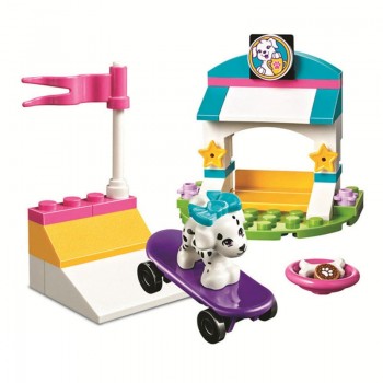 Friends Series Houses Animals Emma/Mia Cat Play Pet House Building Blocks Bricks Girls Princess Toys Legoinglys Friends