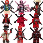Single Sale Deadpool Legoingly Figures Marvel Super Heroes Gwen-Pool Building Blocks Sets Bricks Educational Toys for Children