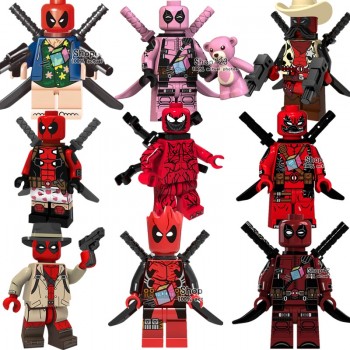 Single Sale Deadpool Legoingly Figures Marvel Super Heroes Gwen-Pool Building Blocks Sets Bricks Educational Toys for Children
