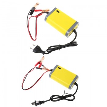 Free delivery 12V 2A Car Motorcycle Smart Automatic Battery Charger Maintainer Trickle EU/US Plug