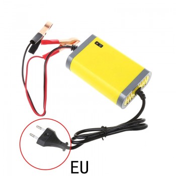 Free delivery 12V 2A Car Motorcycle Smart Automatic Battery Charger Maintainer Trickle EU/US Plug