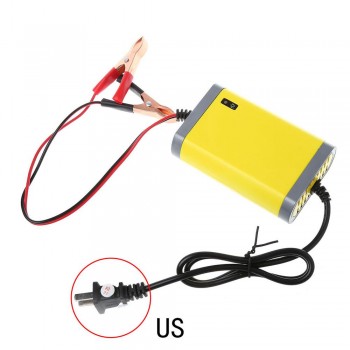 Free delivery 12V 2A Car Motorcycle Smart Automatic Battery Charger Maintainer Trickle EU/US Plug