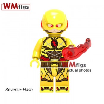 The Flash Legoings Figures Red Flash Yellow Green Lantern DC Super Heroes Movie Blocks Bricks Building Blocks Toys for Children