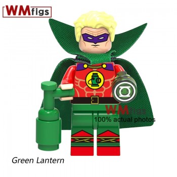 The Flash Legoings Figures Red Flash Yellow Green Lantern DC Super Heroes Movie Blocks Bricks Building Blocks Toys for Children