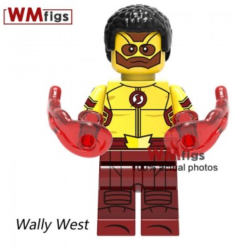 The Flash Legoings Figures Red Flash Yellow Green Lantern DC Super Heroes Movie Blocks Bricks Building Blocks Toys for Children