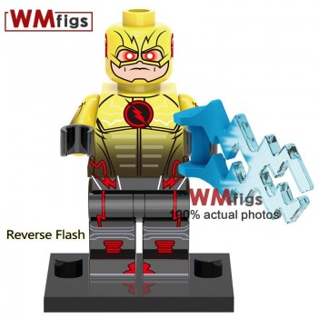 The Flash Legoings Figures Red Flash Yellow Green Lantern DC Super Heroes Movie Blocks Bricks Building Blocks Toys for Children