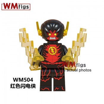 The Flash Legoings Figures Red Flash Yellow Green Lantern DC Super Heroes Movie Blocks Bricks Building Blocks Toys for Children
