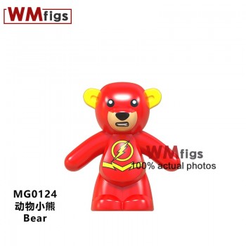 The Flash Legoings Figures Red Flash Yellow Green Lantern DC Super Heroes Movie Blocks Bricks Building Blocks Toys for Children