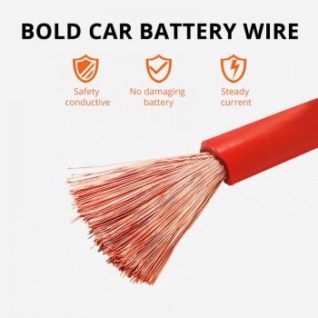 Auxmart Battery Jump Cable 2M 500AMP 1000AMP 3M 1800AMP Emergency Power Charging Jump Start Leads Car Van Battery Booster Cable