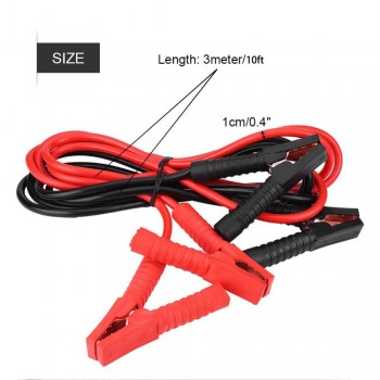 1800A 3meter/10ft Heavy Duty Car Power Charging Booster Cable Emergency Battery Jumper Cables