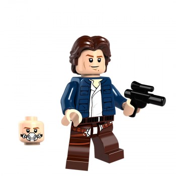 Leia Han Solo Legoing star wars 2017  R2D2 C3PO Darth Vader Chewbacca building blocks starwars Hot Sale figures