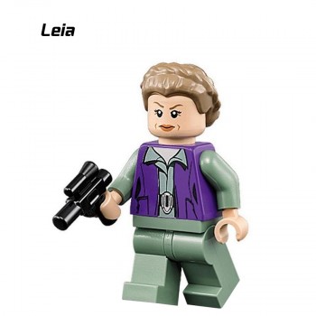 Leia Han Solo Legoing star wars 2017  R2D2 C3PO Darth Vader Chewbacca building blocks starwars Hot Sale figures