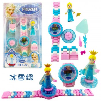 Super Hero Watch Building Blocks Ninjago Marveling Avengers Figures Bricks Funny Toys for Children Compatible LegoING Watch Gift
