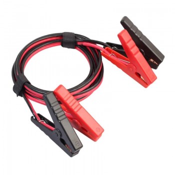 VODOOL 2.5m Car Emergency Jumper Cables Wire Car Truck Battery Jump Cable Copper Jumper Auto Booster Start with Clip Clamp