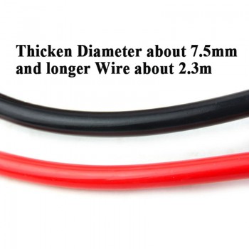 2pcs/set SEEYULE 500AMP Booster Cable Car Battery Line Truck Off Road Auto Car Jumping Cables Universal Battery wire