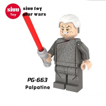 LegoINGly Star Wars Building Blocks starwars Jedi Chewbacca Han Yoda Darth Vader Obi Wan Models Mini Toys Figures for children
