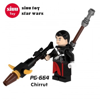 LegoINGly Star Wars Building Blocks starwars Jedi Chewbacca Han Yoda Darth Vader Obi Wan Models Mini Toys Figures for children