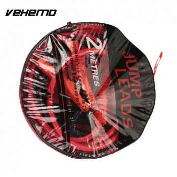 Vehemo Power Line Booster Cable 1000AMP 1 Pair Jump Starter Jumping Wire with Clip 2M Safe Premium Quality