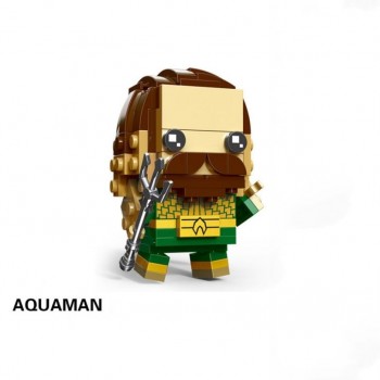 New Brickheadz Legoinglys Figures Super Hero DC Justice League Brick Heads Iron Man Spider Man Building Blocks Kids Toys