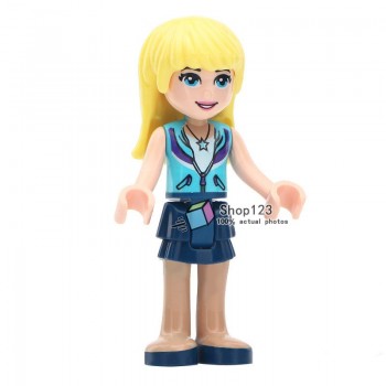 Single Sale Princess Minifigured Girls Dolls Belle Beast Mulan Anna Elsa Cinderlla Movie Building Blocks Toys For Children Gift