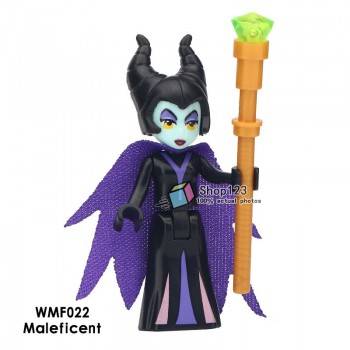 Single Sale Princess Minifigured Girls Dolls Belle Beast Mulan Anna Elsa Cinderlla Movie Building Blocks Toys For Children Gift