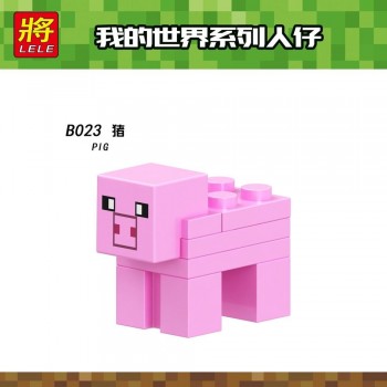 Single Sale B044 Legoing Minecraft Building Blocks Wither DIY Model Toy For Kids Compatible Minecraft My World Legoings Figures