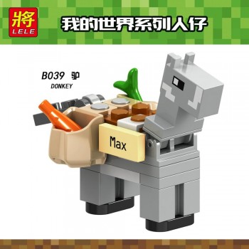 Single Sale B044 Legoing Minecraft Building Blocks Wither DIY Model Toy For Kids Compatible Minecraft My World Legoings Figures