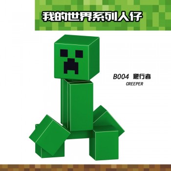 Single Sale B044 Legoing Minecraft Building Blocks Wither DIY Model Toy For Kids Compatible Minecraft My World Legoings Figures