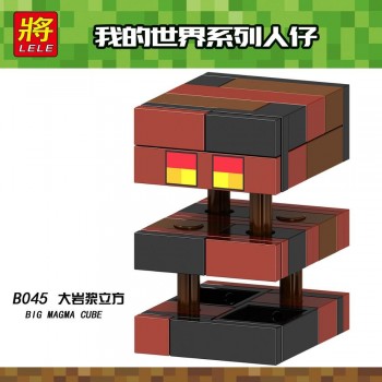 Single Sale B044 Legoing Minecraft Building Blocks Wither DIY Model Toy For Kids Compatible Minecraft My World Legoings Figures