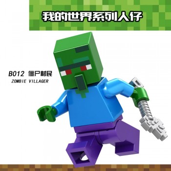 Single Sale B044 Legoing Minecraft Building Blocks Wither DIY Model Toy For Kids Compatible Minecraft My World Legoings Figures