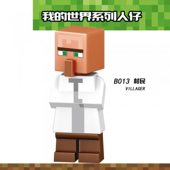 Single Sale B044 Legoing Minecraft Building Blocks Wither DIY Model Toy For Kids Compatible Minecraft My World Legoings Figures