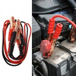 2M 500Amp Car Battery Booster Power Wire Line Emergency Cable Line Cable Clip Durable Auto fire line Copper wire Heavy Duty