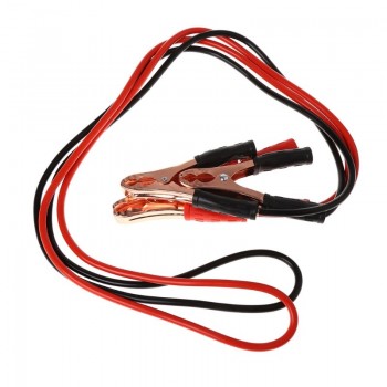 2M 500Amp Car Battery Booster Power Wire Line Emergency Cable Line Cable Clip Durable Auto fire line Copper wire Heavy Duty