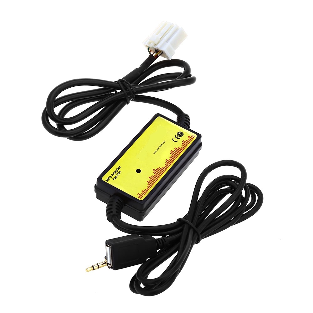 Car Audio Interface MP3 USB Data Cable 12P Connect CD Changer SSD / SHSD / MMC Card And USB Stick Play For Audi / VW / Skoda